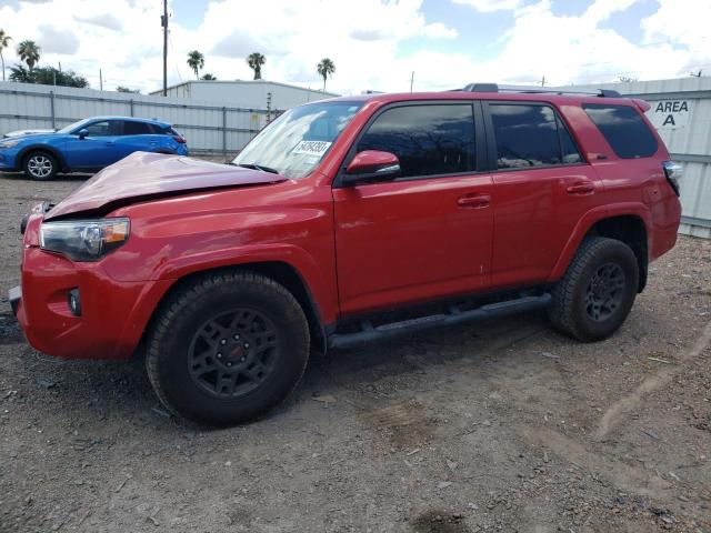 TOYOTA 4RUNNER SR 2022 with VIN JTEFU5JR0N5257335 - Photo from auction