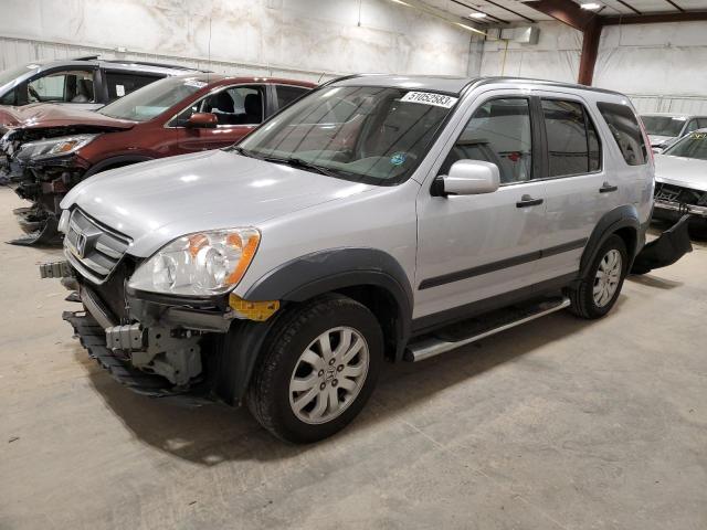 HONDA CR-V EX 2005 with VIN JHLRD788X5C000532 - Photo from auction