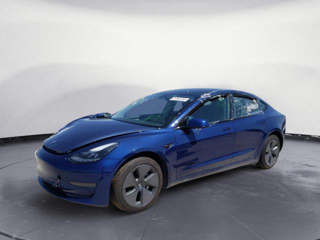 TESLA MODEL 3 2022 with VIN 5YJ3E1EAXNF190601 - Photo from auction