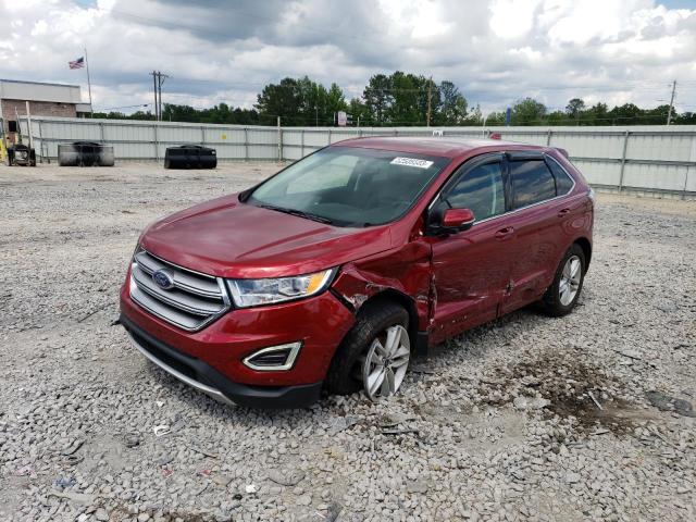 FORD EDGE SEL 2015 with VIN 2FMTK3J99FBC09133 - Photo from auction
