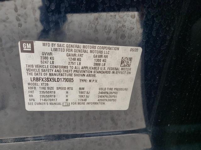 Photo 14 from auction – 2020 BUICK ENVISION P with VIN LRBFX3SX9LD179085