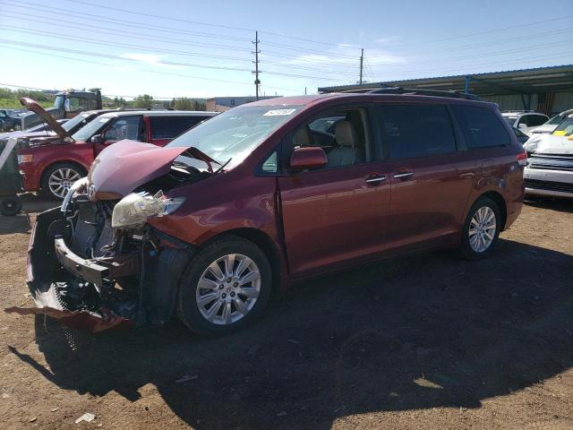 TOYOTA SIENNA XLE 2012 with VIN 5TDDK3DC9CS040905 - Photo from auction