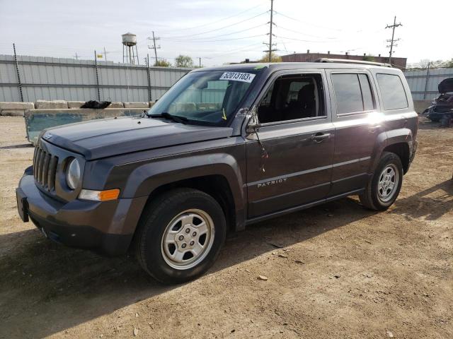 Photo 1 from auction – 2016 JEEP PATRIOT SP with VIN 1C4NJPBB7GD808455