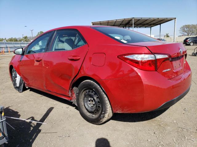 Photo 2 from auction – 2015 TOYOTA COROLLA LE with VIN 2T1BURHE0FC260253