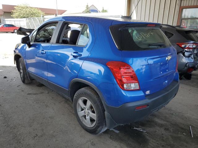 Photo 2 from auction – 2016 CHEVROLET TRAX LS with VIN KL7CJNSB1GB587262