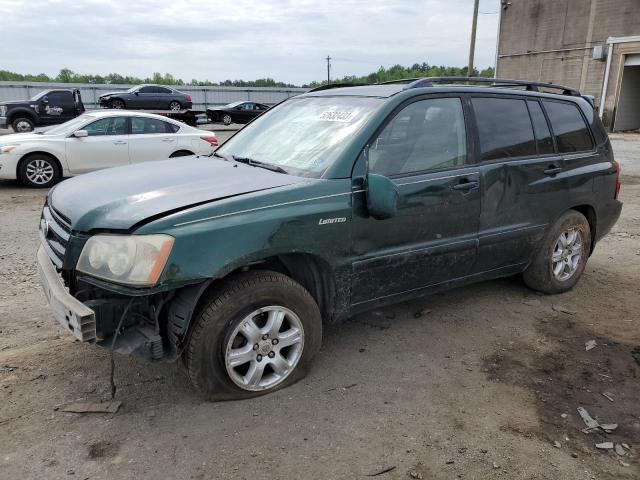 TOYOTA HIGHLANDER 2003 with VIN JTEHF21A930125602 - Photo from auction