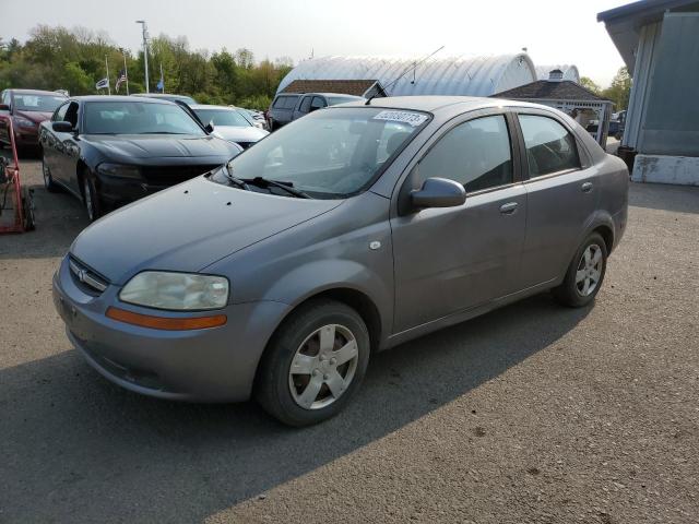 CHEVROLET AVEO BASE 2006 with VIN KL1TD56616B551911 - Photo from auction