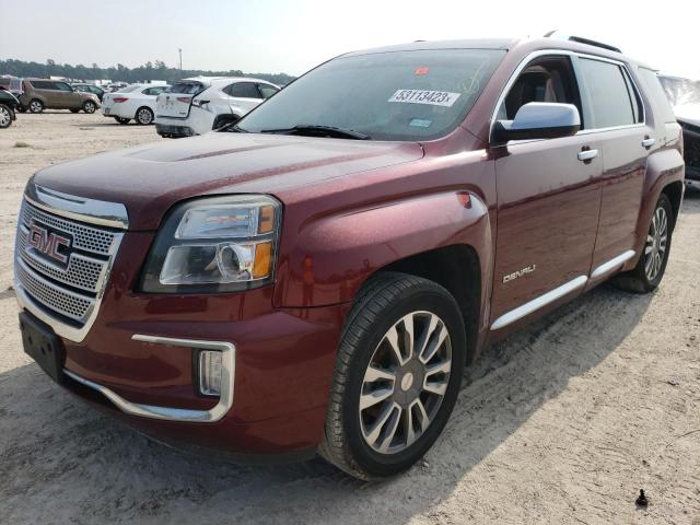 GMC TERRAIN DE 2016 with VIN 2GKFLRE36G6167641 - Photo from auction