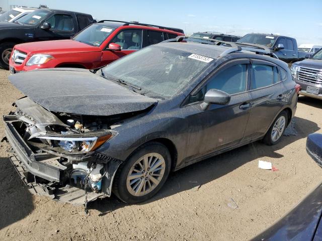 SUBARU IMPREZA PR 2018 with VIN 4S3GTAD61J3735175 - Photo from auction