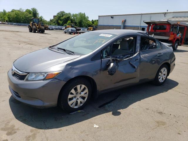 HONDA CIVIC LX 2012 مع رقم تعريف المركبة 19XFB2F55CE075677 - صورة من المزاد