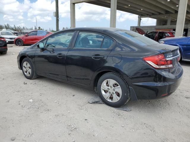 Photo 2 from auction – 2014 HONDA CIVIC LX with VIN 19XFB2F56EE066148