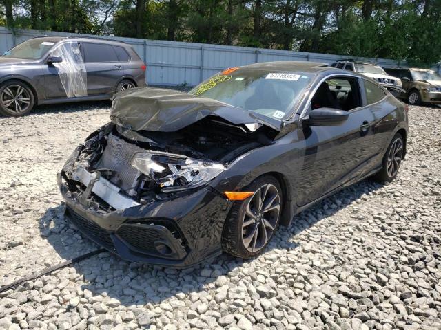HONDA CIVIC SI 2018 with VIN 2HGFC3A54JH757916 - Photo from auction
