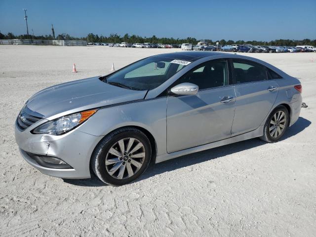 HYUNDAI SONATA SE 2014 with VIN 5NPEC4AC3EH846551 - Photo from auction