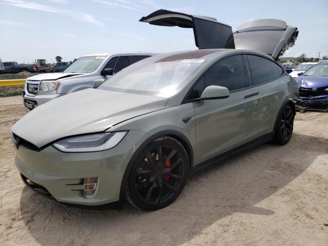 TESLA MODEL X 2016 with VIN 5YJXCBE49GF001365 - Photo from auction