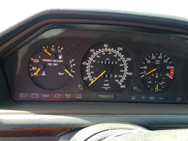 Photo 9 from auction – 1994 MERCEDES-BENZ E 420 with VIN WDBEA34E8RC079132