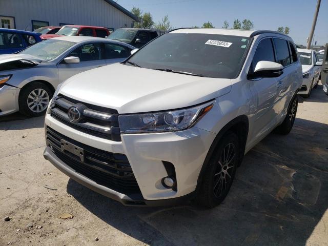 TOYOTA HIGHLANDER 2017 with VIN 5TDJZRFH8HS383545 - Photo from auction