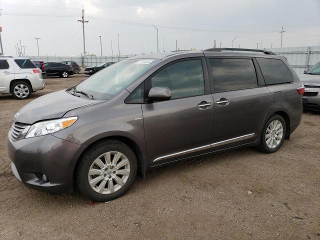 TOYOTA SIENNA XLE 2016 with VIN 5TDDK3DC3GS136132 - Photo from auction