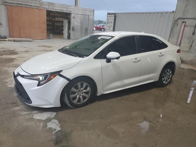 TOYOTA COROLLA LE 2022 with VIN JTDEPMAEXN3021608 - Photo from auction