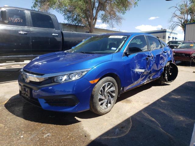 HONDA CIVIC EX 2017 with VIN 19XFC2F77HE081308 - Photo from auction
