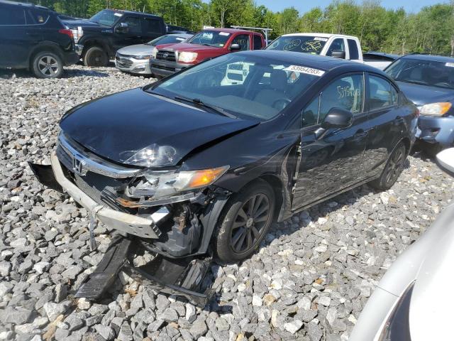 HONDA CIVIC EXL 2012 with VIN 19XFB2F94CE337689 - Photo from auction