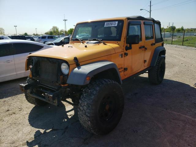 JEEP WRANGLER U 2012 with VIN 1C4BJWDG5CL177596 - Photo from auction