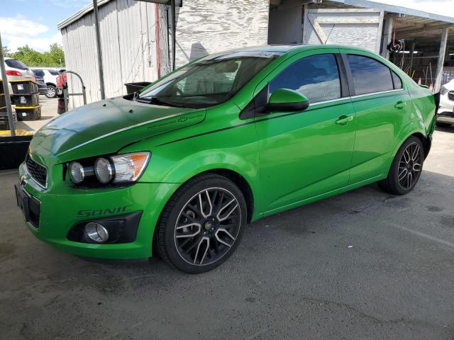 CHEVROLET SONIC LT 2015 with VIN 1G1JC5SG6F4156430 - Photo from auction