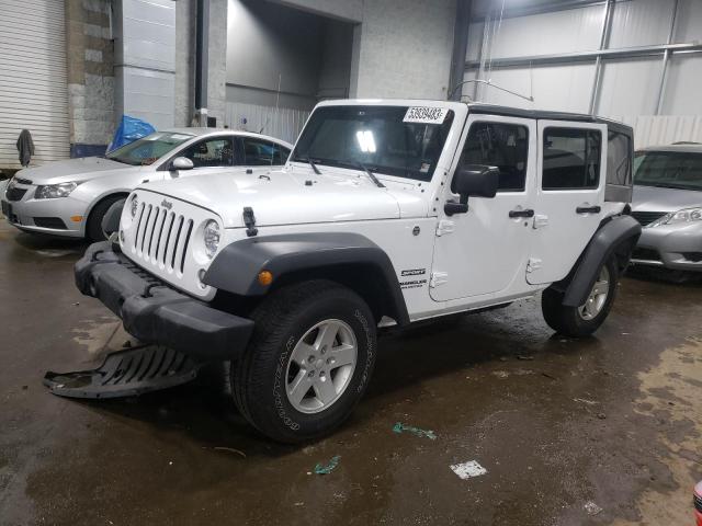JEEP WRANGLER U 2016 with VIN 1C4BJWDG8GL273602 - Photo from auction
