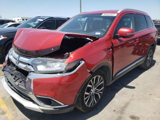 MITSUBISHI OUTLANDER 2016 with VIN JA4JZ4AX7GZ021697 - Photo from auction