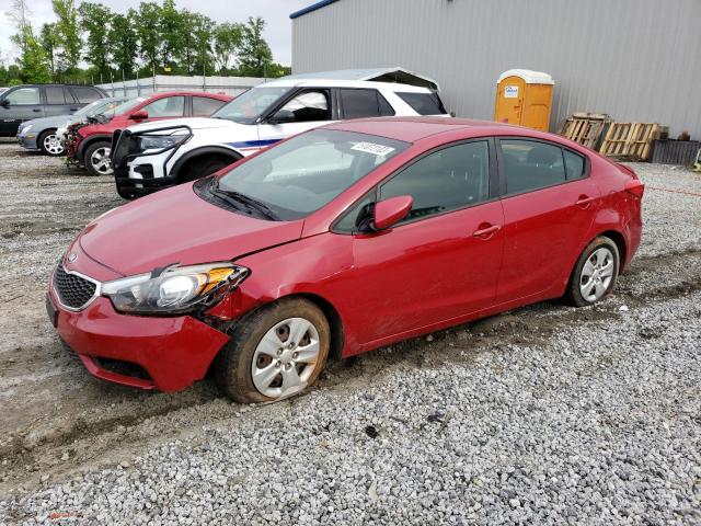 KIA FORTE LX 2016 with VIN KNAFK4A67G5600961 - Photo from auction