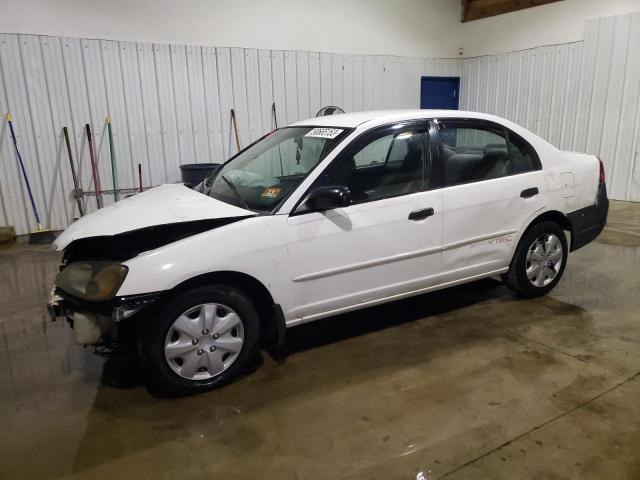 Photo 1 from auction – 2001 HONDA CIVIC LX with VIN 2HGES16571H593301