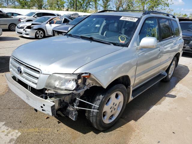 TOYOTA HIGHLANDER 2006 with VIN JTEEP21A660164815 - Photo from auction