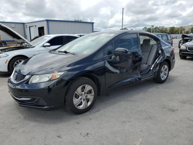 HONDA CIVIC LX 2015 with VIN 19XFB2F55FE073240 - Photo from auction