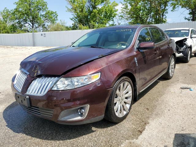 LINCOLN MKS 2012 with VIN 1LNHL9DR0CG804989 - Photo from auction