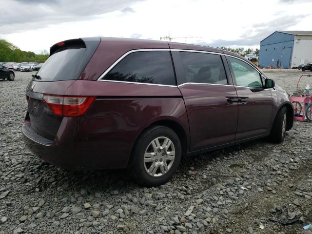 Photo 3 from auction – 2012 HONDA ODYSSEY LX with VIN 5FNRL5H20CB098258