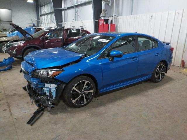 SUBARU IMPREZA SP 2023 with VIN 4S3GKAM62P3606034 - Photo from auction