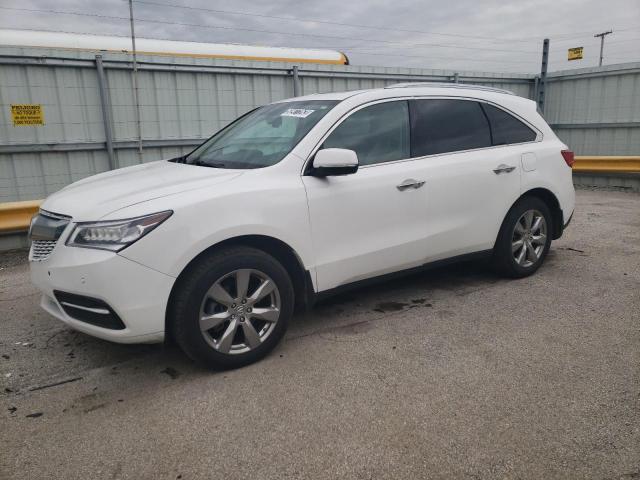 ACURA MDX ADVANC 2014 with VIN 5FRYD4H8XEB001981 - Photo from auction