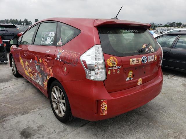 Photo 2 from auction – 2012 TOYOTA PRIUS V with VIN JTDZN3EU5C3182898