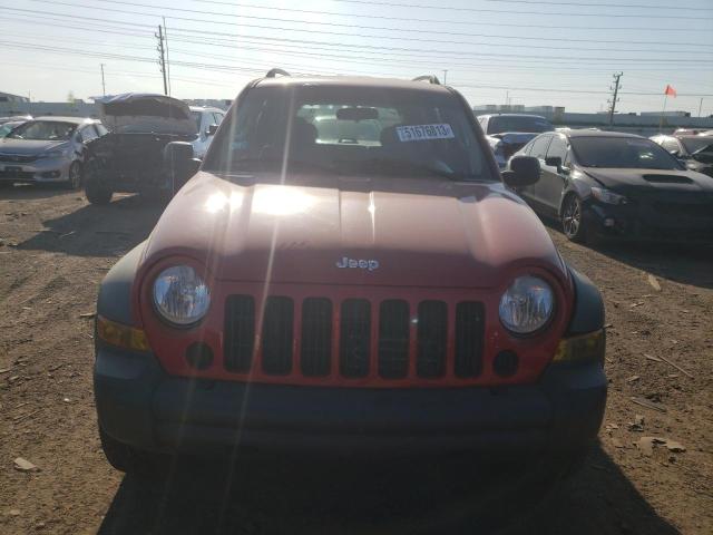 Photo 5 from auction – 2005 JEEP LIBERTY SP with VIN 1J4GL48K15W588802