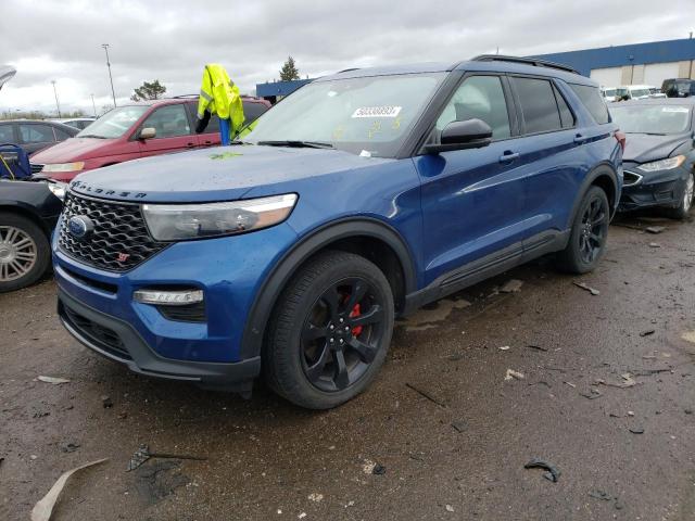 Photo 1 from auction – 2021 FORD EXPLORER S with VIN 1FM5K8GC6MGA81061