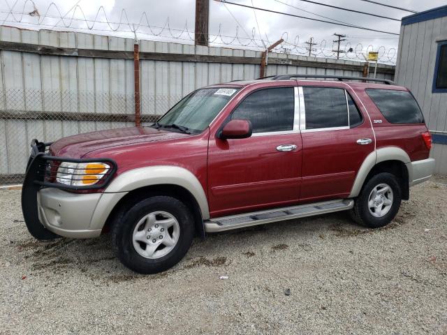 TOYOTA SEQUOIA SR 2001 with VIN 5TDBT44A41S050005 - Photo from auction
