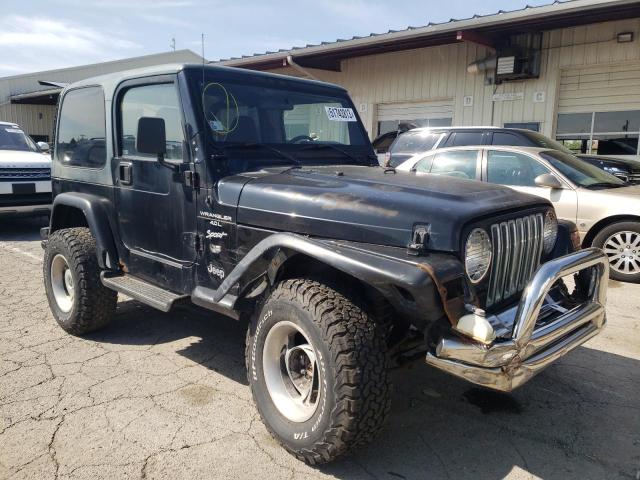 Photo 4 from auction – 2000 JEEP WRANGLER / with VIN 1J4FA49S7YP755162