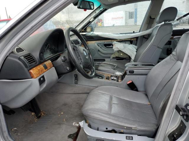 Photo 7 from auction – 2001 BMW 740 IL with VIN WBAGH83451DP22639