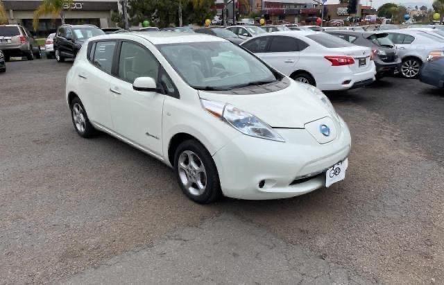 NISSAN LEAF SV 2012 with VIN JN1AZ0CP0CT017342 - Photo from auction