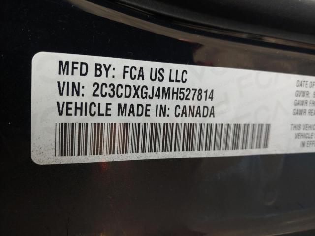 Photo 10 from auction – 2021 DODGE CHARGER SC with VIN 2C3CDXGJ4MH527814