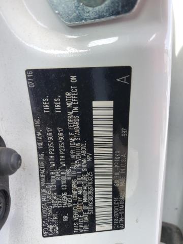 Photo 14 from auction – 2016 TOYOTA SIENNA XLE with VIN 5TDYK3DC9GS763225