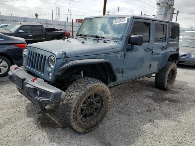 JEEP WRANGLER U 2014 with VIN 1C4BJWDG8EL247594 - Photo from auction