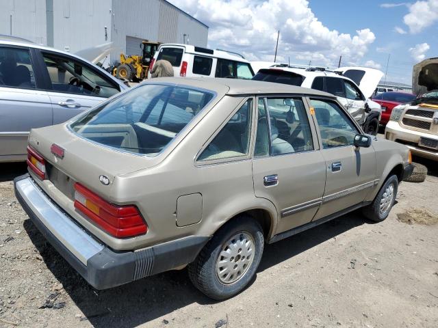 Photo 3 from auction – 1987 FORD ESCORT GL with VIN 1FAPP2593HW241577