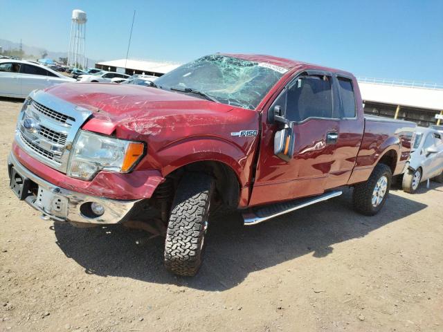 FORD F150 SUPER 2013 with VIN 1FTEX1EM7DFC44606 - Photo from auction