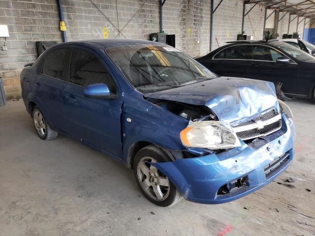Photo 4 from auction – 2007 CHEVROLET AVEO LT with VIN KL1TG56687B119096
