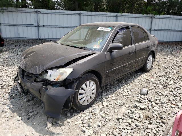 HONDA CIVIC LX 2004 with VIN 2HGES16554H521422 - Photo from auction